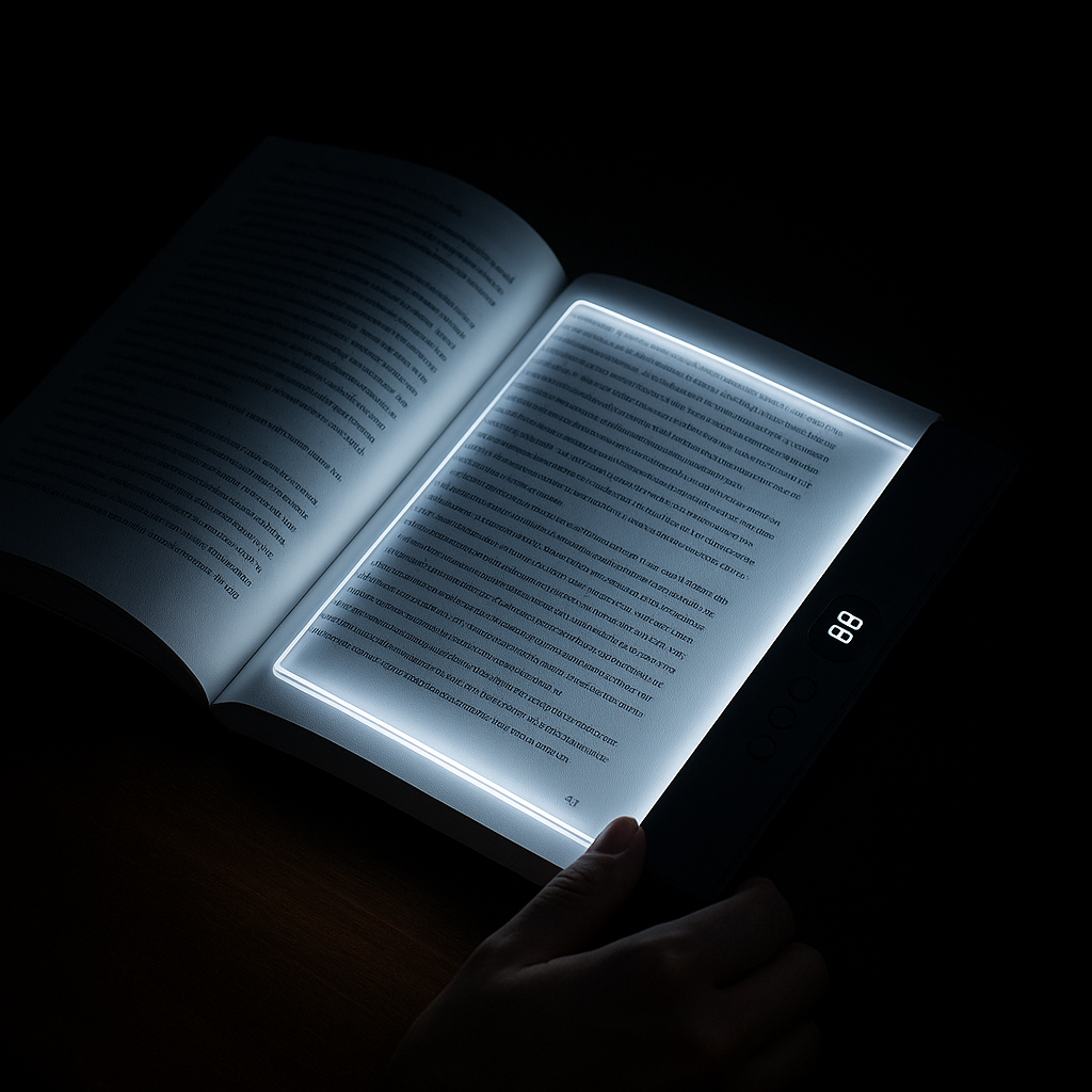 Lámpara Plana LED para Leer de Noche